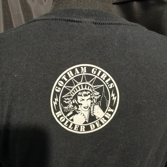 Canvas Black Women's Queens OF Pain Gothic Graphic Tee Shirt Size Small Grunge - Picture 5 of 6